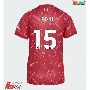 Liverpool Giovanni Leoni #15 Primera Equipación Mujer 2026-27 Manga Corta